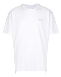 T-shirt girocollo bianca di Off Duty