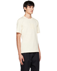 T-shirt girocollo bianca di Li-Ning
