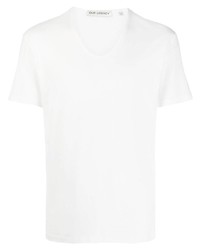 T-shirt girocollo bianca di Our Legacy