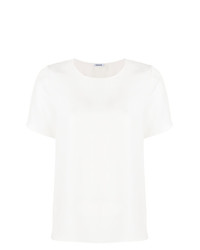 T-shirt girocollo bianca di P.A.R.O.S.H.
