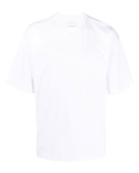 T-shirt girocollo bianca di Philippe Model Paris