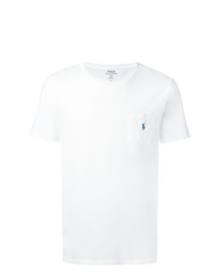 T-shirt girocollo bianca di Polo Ralph Lauren