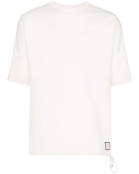 T-shirt girocollo bianca di Prevu