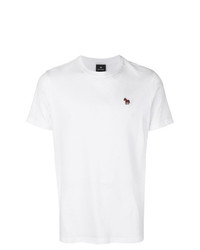 T-shirt girocollo bianca di Ps By Paul Smith