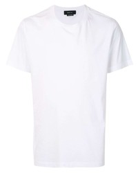 T-shirt girocollo bianca di Qasimi
