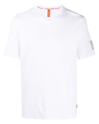 T-shirt girocollo bianca di Raeburn