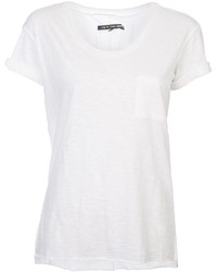 T-shirt girocollo bianca di Rag and Bone