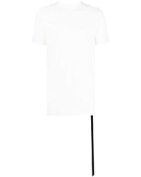 T-shirt girocollo bianca di Rick Owens DRKSHDW