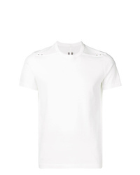 T-shirt girocollo bianca di Rick Owens