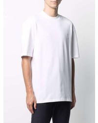 T-shirt girocollo bianca di Ermenegildo Zegna XXX