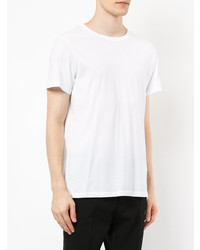 T-shirt girocollo bianca di Kent & Curwen