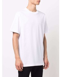 T-shirt girocollo bianca di Giuseppe Zanotti