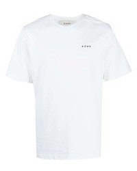 T-shirt girocollo bianca di Róhe
