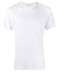 T-shirt girocollo bianca di Sandro Paris