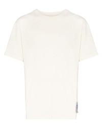 T-shirt girocollo bianca di Satisfy