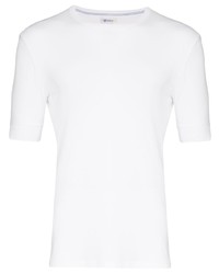 T-shirt girocollo bianca di Schiesser