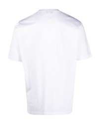 T-shirt girocollo bianca di Barba