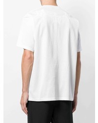 T-shirt girocollo bianca di Attachment
