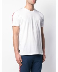 T-shirt girocollo bianca di Alpha Industries