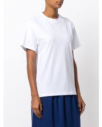 T-shirt girocollo bianca di Golden Goose Deluxe Brand