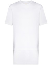 T-shirt girocollo bianca di Stefan Cooke