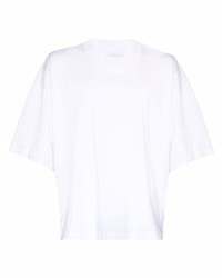 T-shirt girocollo bianca di Studio Nicholson