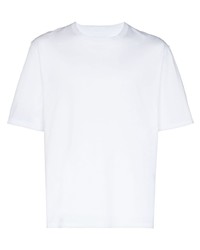 T-shirt girocollo bianca di Studio Nicholson