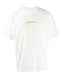 T-shirt girocollo bianca di Styland