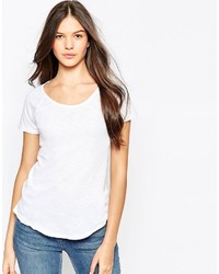 T-shirt girocollo bianca di Sundry