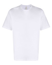 T-shirt girocollo bianca di Sunflower