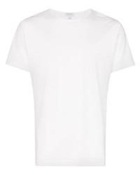 T-shirt girocollo bianca di Sunspel