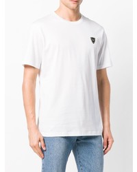 T-shirt girocollo bianca di Billionaire