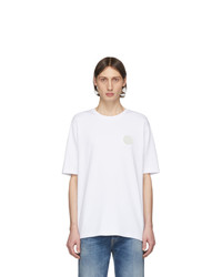 T-shirt girocollo bianca di Tiger of Sweden Jeans