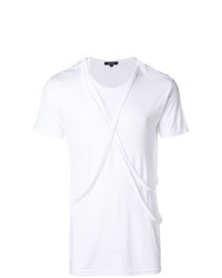 T-shirt girocollo bianca di Unconditional