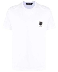 T-shirt girocollo bianca di UNDERCOVE