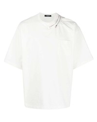 T-shirt girocollo bianca di Undercover