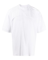 T-shirt girocollo bianca di Unravel Project