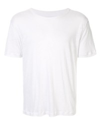 T-shirt girocollo bianca di Venroy