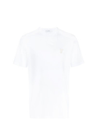 T-shirt girocollo bianca di Versace Collection