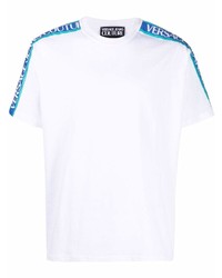 T-shirt girocollo bianca di VERSACE JEANS COUTURE