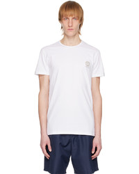 T-shirt girocollo bianca di Versace Underwear