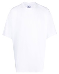 T-shirt girocollo bianca di Vetements