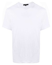 T-shirt girocollo bianca di Vince