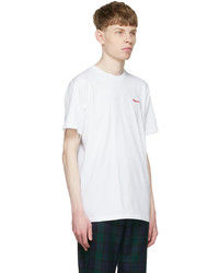 T-shirt girocollo bianca di Manors Golf