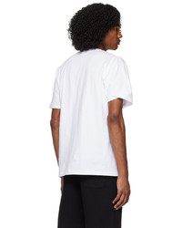 T-shirt girocollo bianca di BAPE