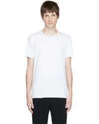 T-shirt girocollo bianca di Wolford