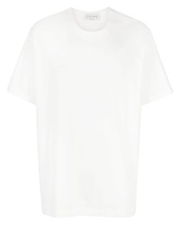 T-shirt girocollo bianca di Yohji Yamamoto