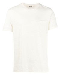 T-shirt girocollo bianca di Zadig & Voltaire