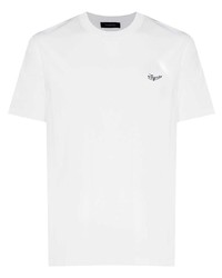 T-shirt girocollo bianca di Zegna