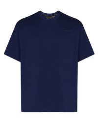 T-shirt girocollo blu scuro di adidas